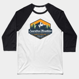 Sauratown Mountains - North Carolina Baseball T-Shirt
